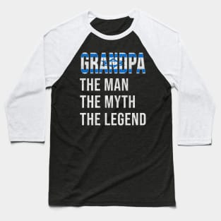 Grand Father Isreali Grandpa The Man The Myth The Legend - Gift for Isreali Dad With Roots From  Israel Baseball T-Shirt